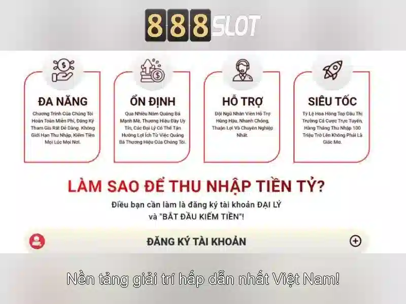trải nghiệm Slot